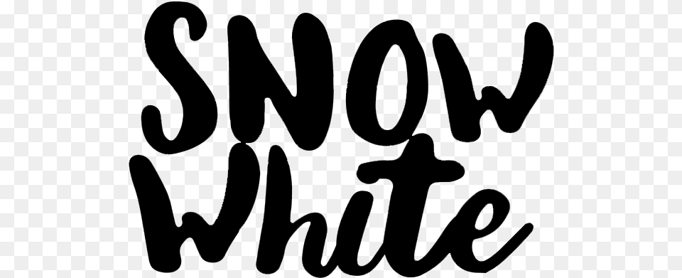 Snowwhiteb Calligraphy, Gray Png