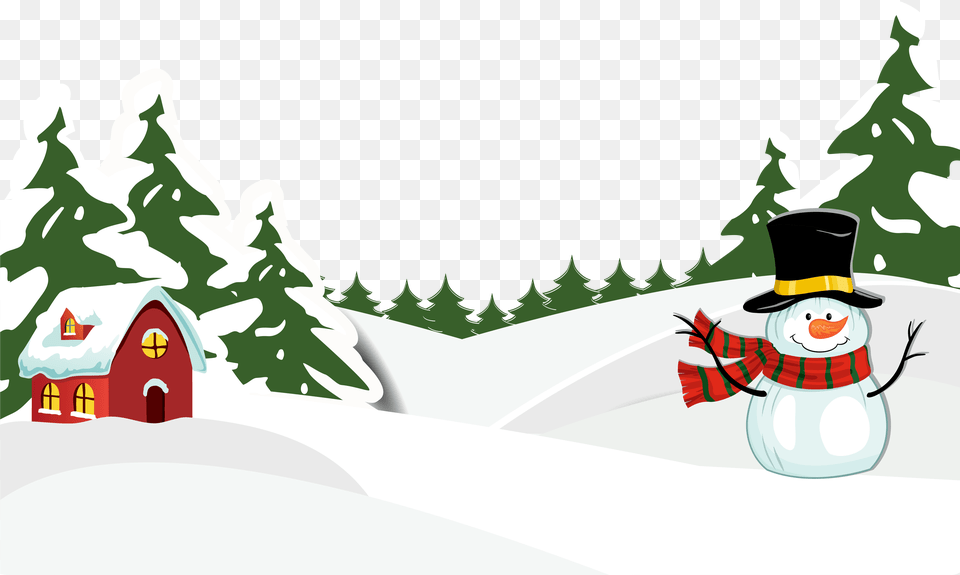 Snowy Clipart, Nature, Outdoors, Winter, Snow Png
