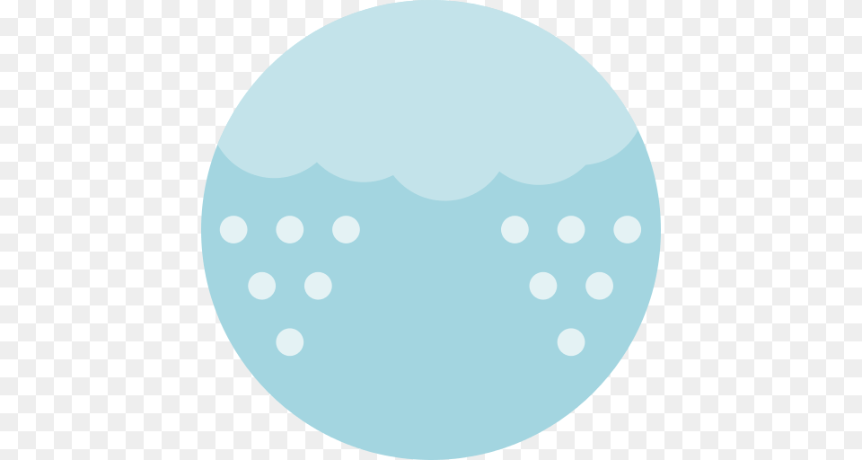 Snowy Frost Icon, Sphere, Disk, Egg, Food Free Png Download