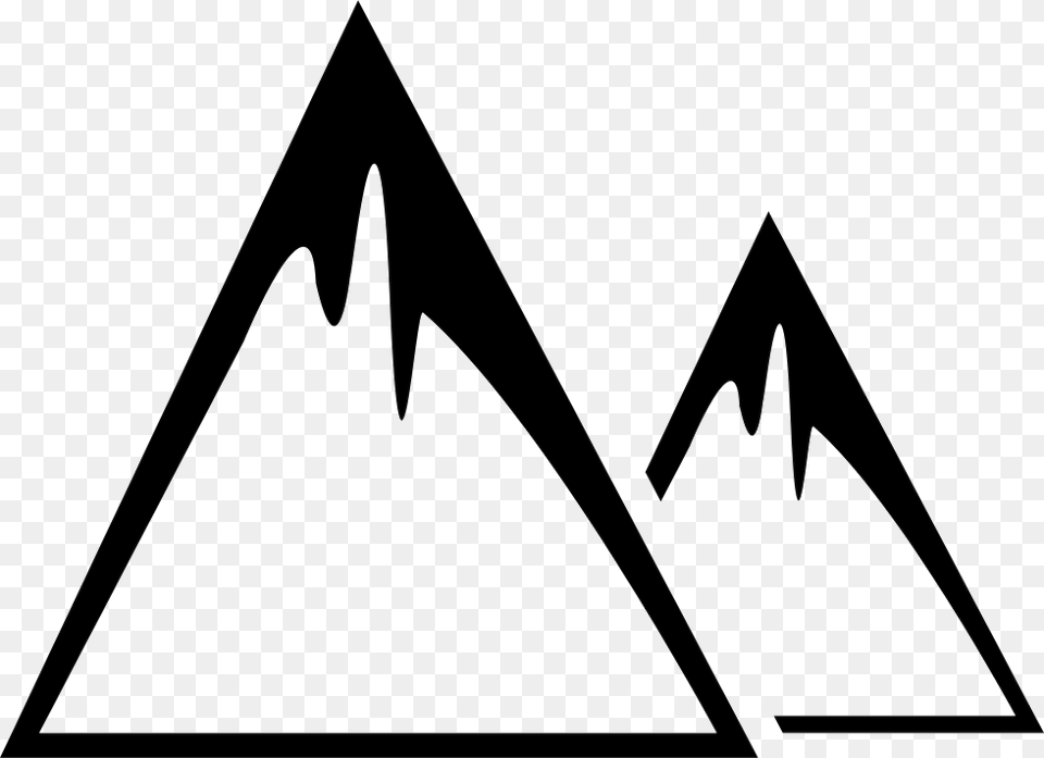 Snowy Mountains Icono, Triangle, Logo Png