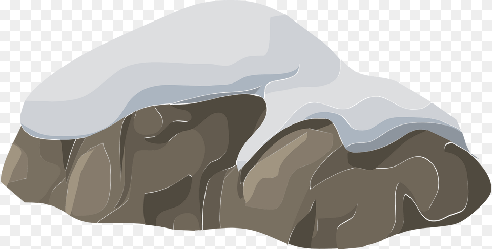 Snowy Rock Clipart, Ice, Nature, Outdoors, Electronics Free Transparent Png