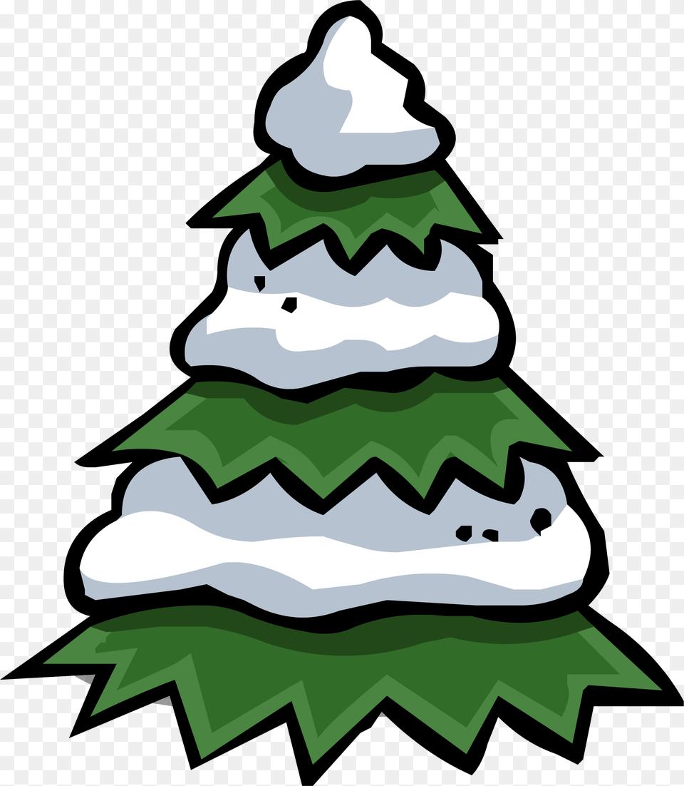 Snowy Tree Sprite Club Penguin, Plant, Christmas, Christmas Decorations, Festival Free Png Download