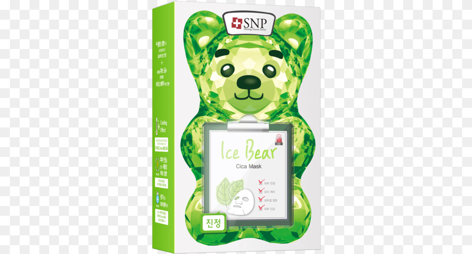 Snp Ice Bear Masks, Green, Food, Ketchup Png Image