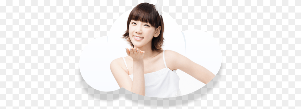 Snsd Kim Tae Yeon Girls Generation Tae Yeon, Hand, Head, Person, Finger Free Png Download