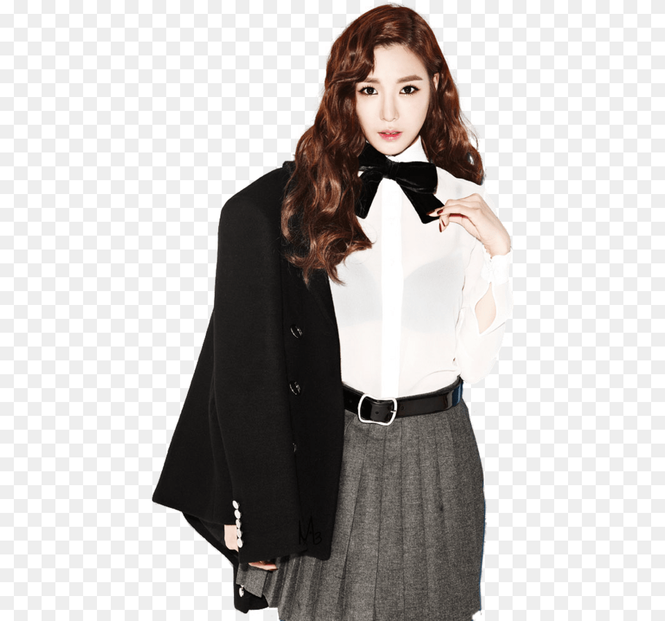 Snsd Tiffany Bra, Accessories, Tie, Sleeve, Person Png Image
