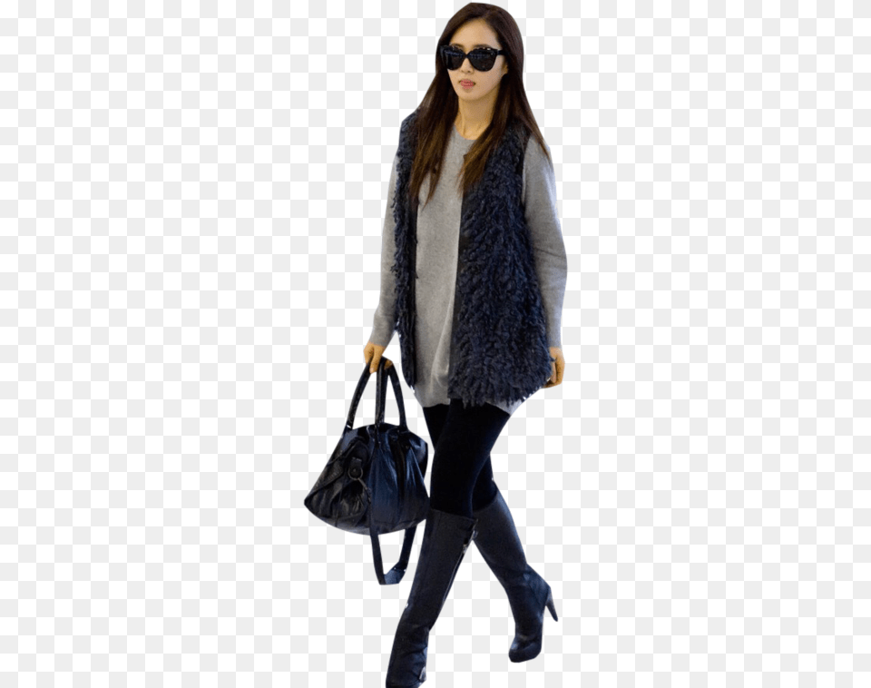 Snsd Yuri Airport By Girl, Accessories, Sleeve, Bag, Clothing Png