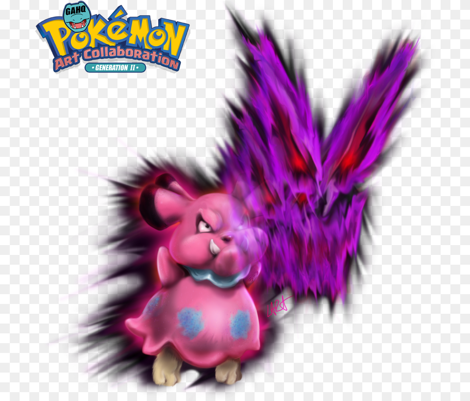 Snubbull Used Scary Face Pokemon Snap, Purple, Art, Graphics, Head Free Png