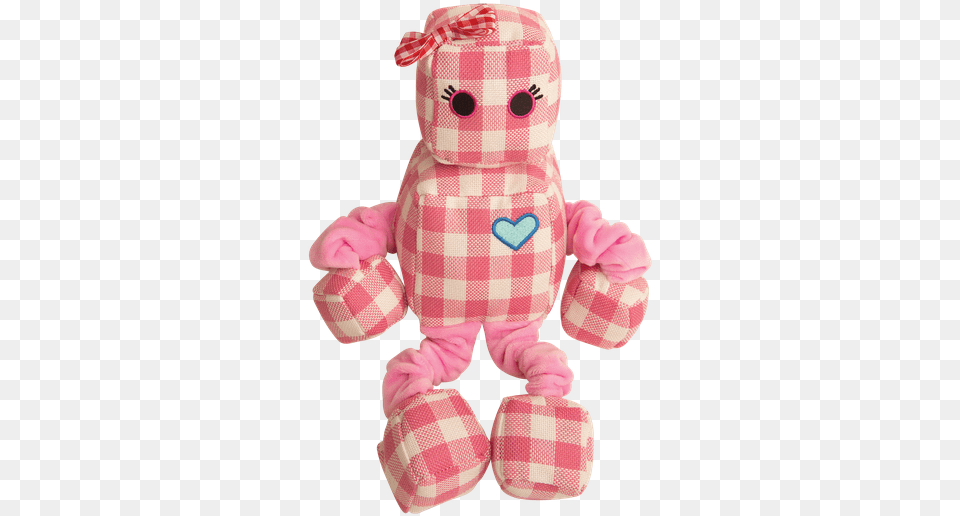 Snugarooz Rosie The Robot Plush Dog Toy Soft, Baby, Person Png