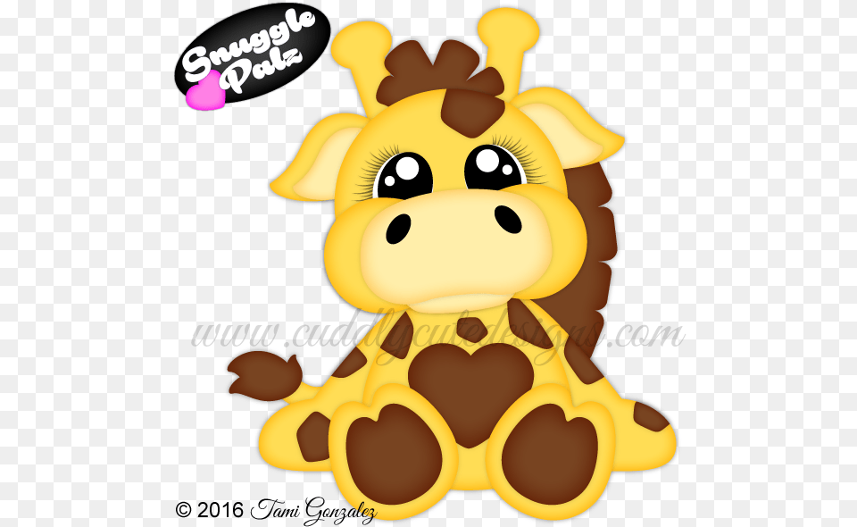 Snuggle Palz Giraffe Snuggle Palz, Plush, Toy Png Image