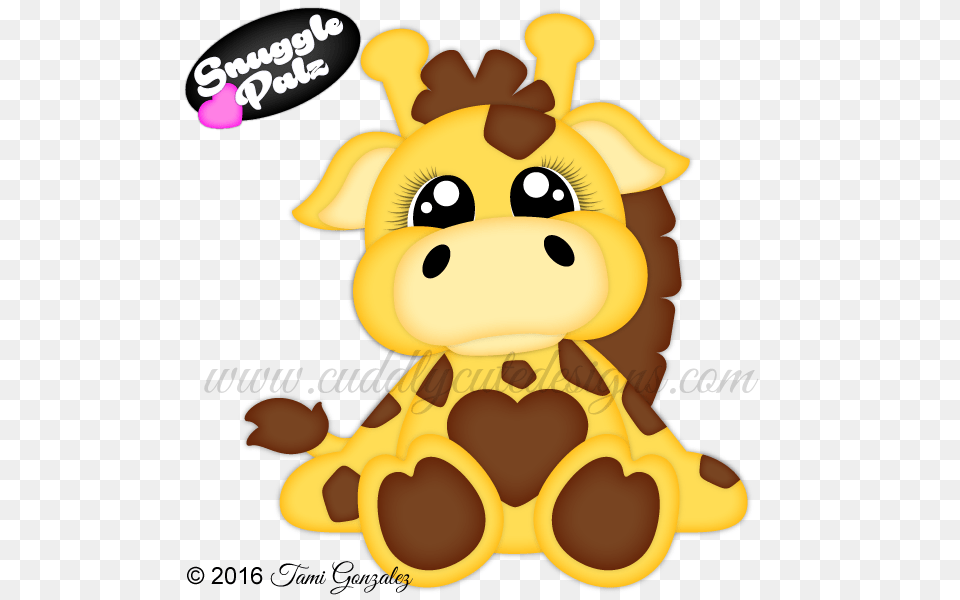 Snuggle Palz Giraffe Sticker Fun Manualidades, Plush, Toy Png Image