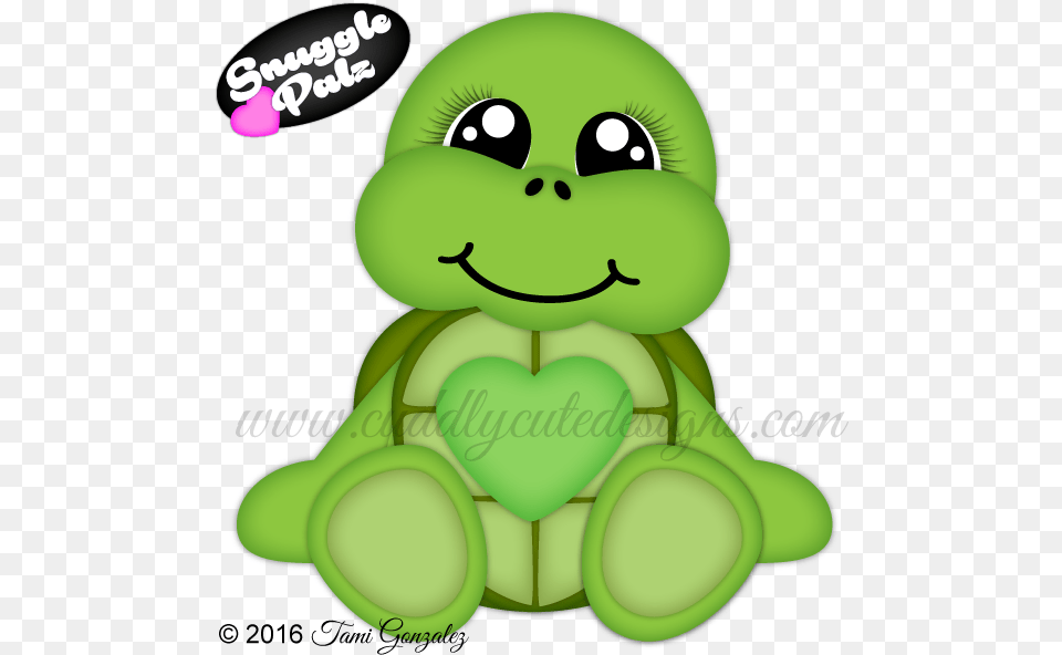 Snuggle Palz Turtle, Green, Plush, Toy, Nature Free Png