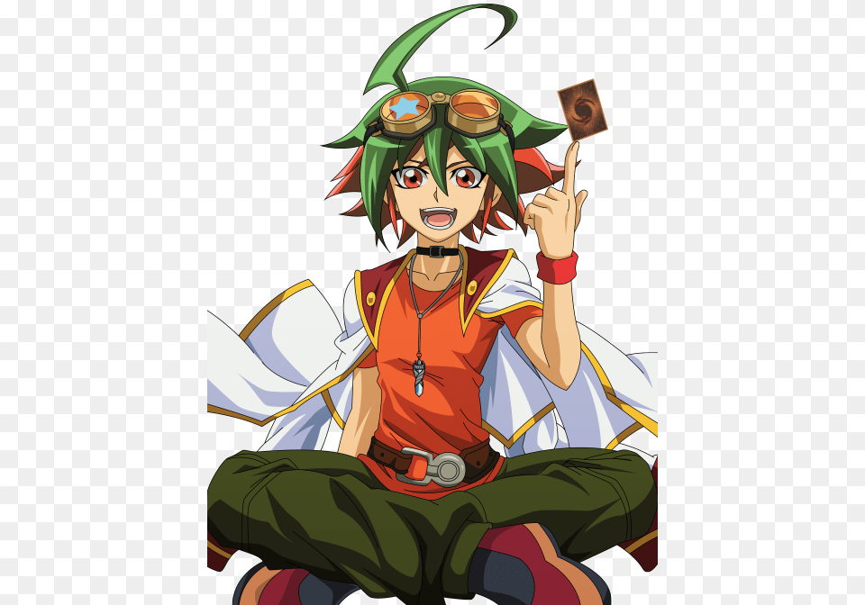 So Because I Missed All The Egao39s I Decided To Trace Yugioh Arc V Yuya Fanart, Publication, Book, Comics, Adult Png Image