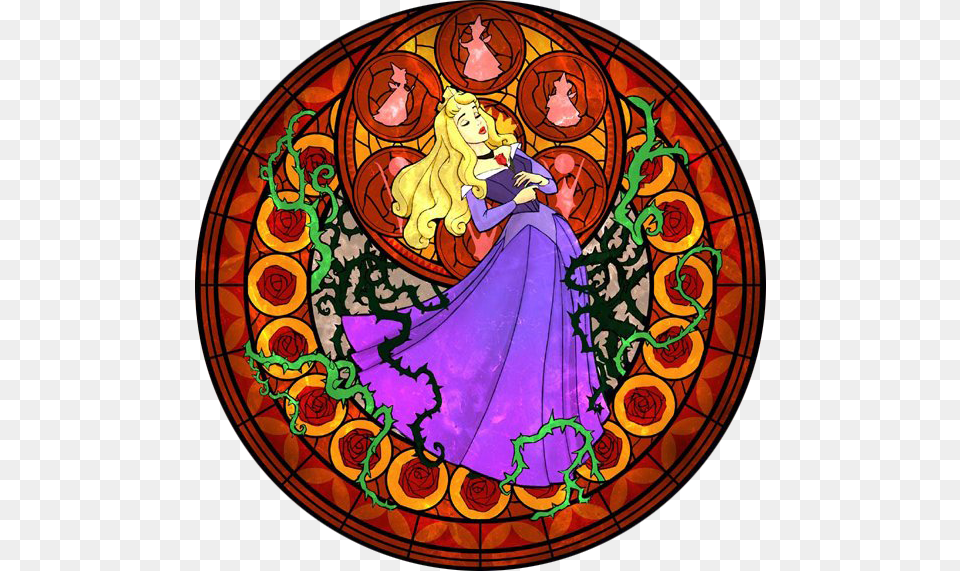 So Far Three Disney Princesses Have Been Confirmed Stained Glass Window Kingdom Hearts, Art, Stained Glass, Baby, Person Png Image