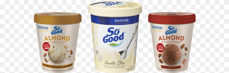 So Good Soy Milk, Cream, Dessert, Food, Ice Cream Free Png Download