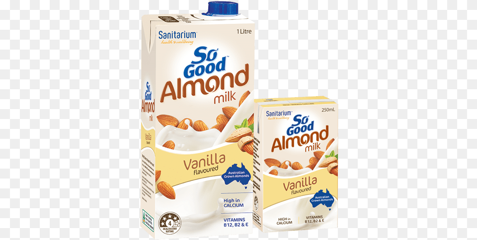 So Good Vanilla Almond Milk, Dairy, Food, Grain, Produce Free Png