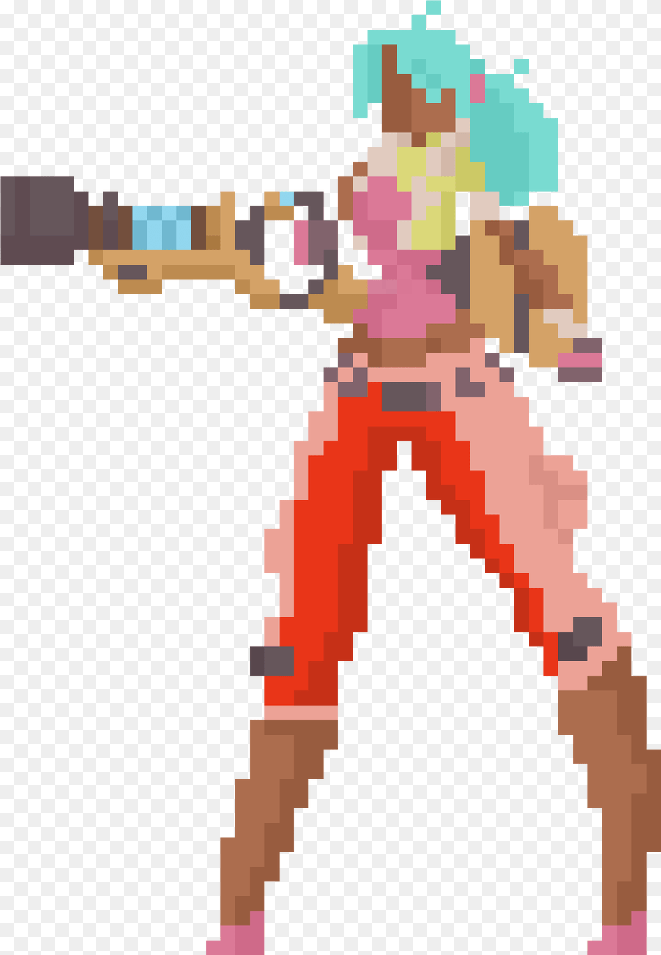 So Here It Is My 8bit Rendition Of Beatrix Slime Rancher Beatrix Lebeau, Clothing, Costume, Person Free Png Download