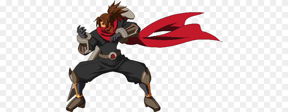 So I39ve Been Messing Around With Editing Blazblue Sprites Bang Shishigami, Book, Comics, Publication, Person Png