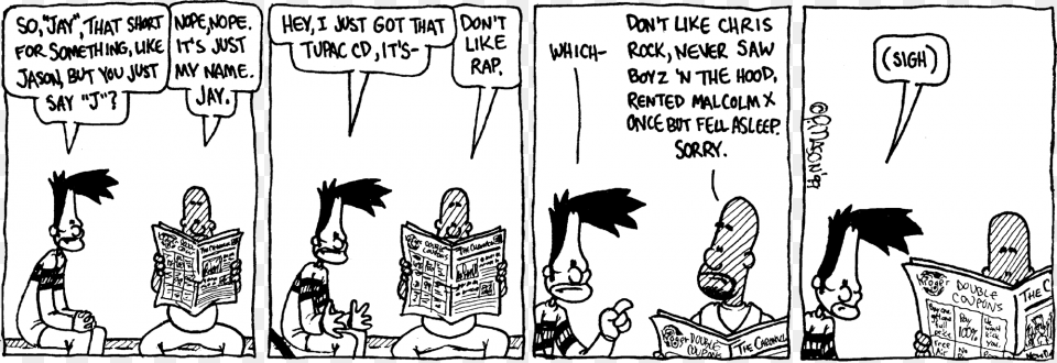 So Jay That Short For Something Like Jason But Malcolm X Comic Strip, Book, Comics, Publication, Person Free Transparent Png