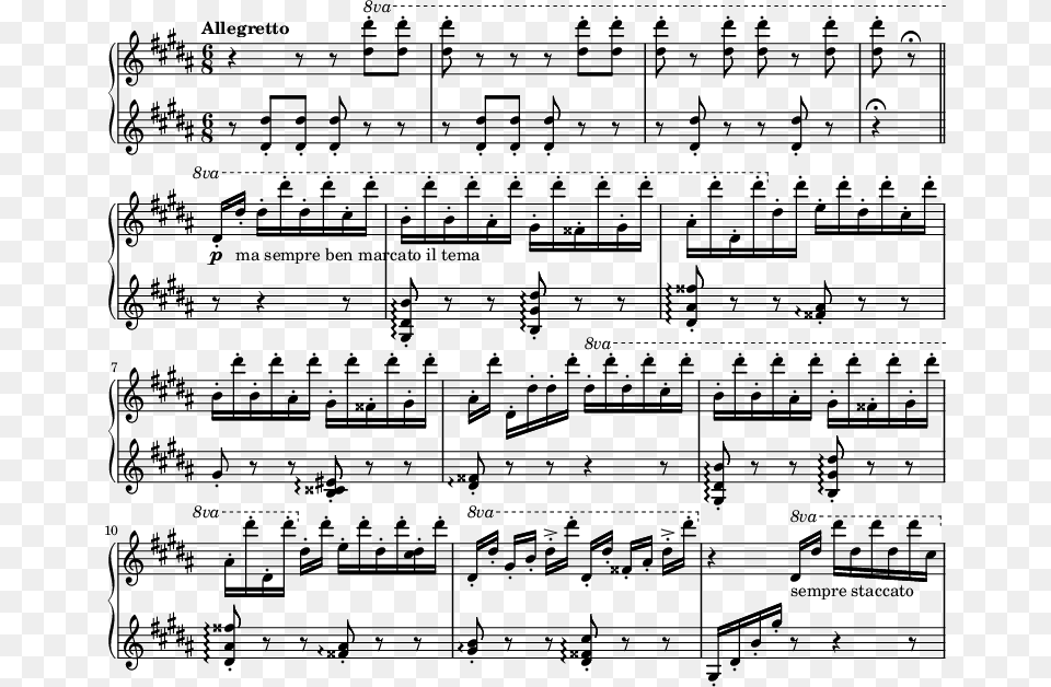 So Long Michael Pierre Bensusan Tab, Sheet Music Free Png