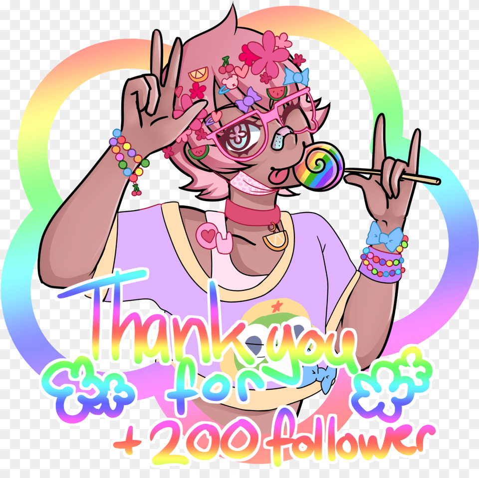So Much For 200 Follower I Clipart Happy, Sweets, Food, Candy, Person Png