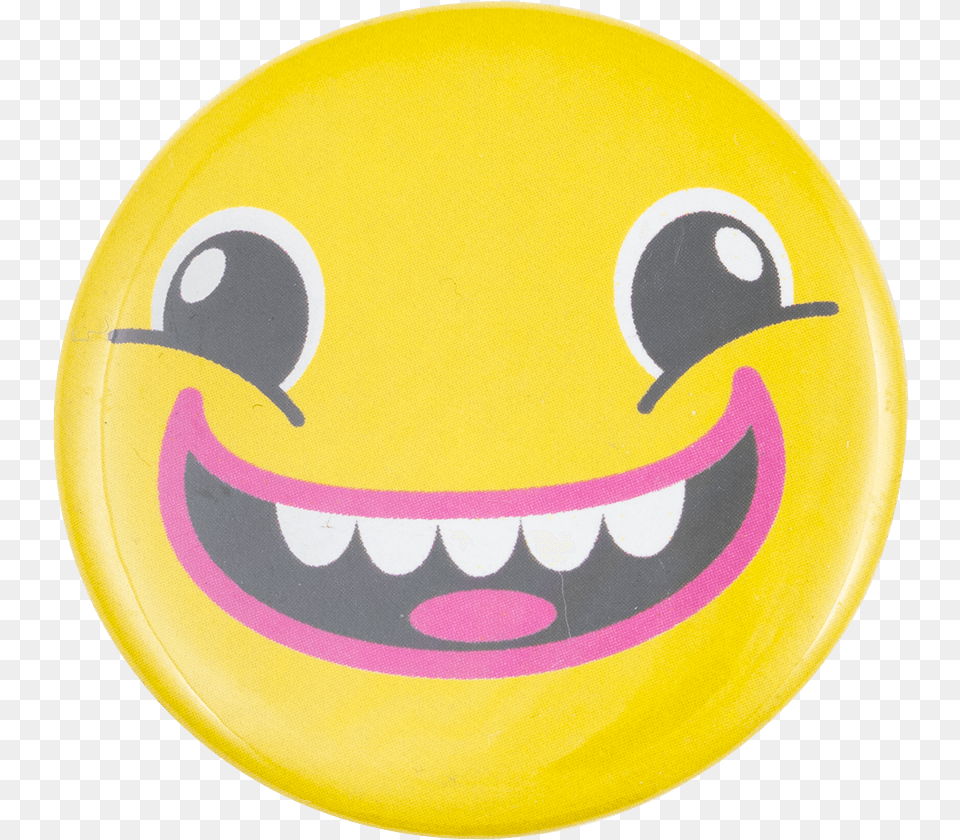 So So Happy Smileys Button Museum Smiley, Badge, Logo, Symbol, Toy Free Transparent Png