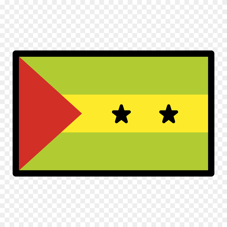 So Tom Amp Prncipe Flag Emoji Clipart, Symbol Free Png