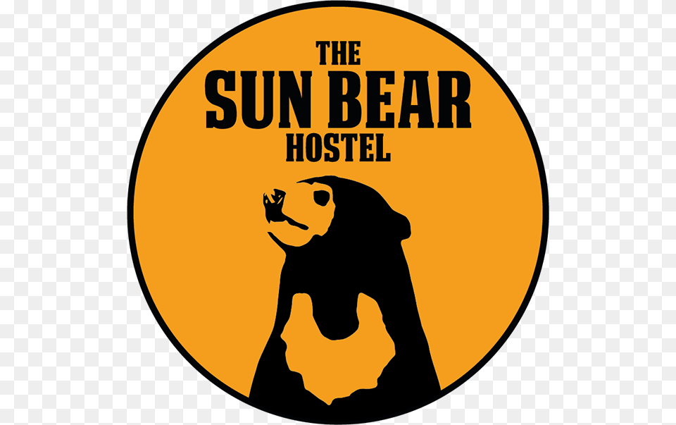 So We Got To Create This Beautiful Silhouette Of The Sun Bear Logo, Sticker, Adult, Person, Woman Free Png Download