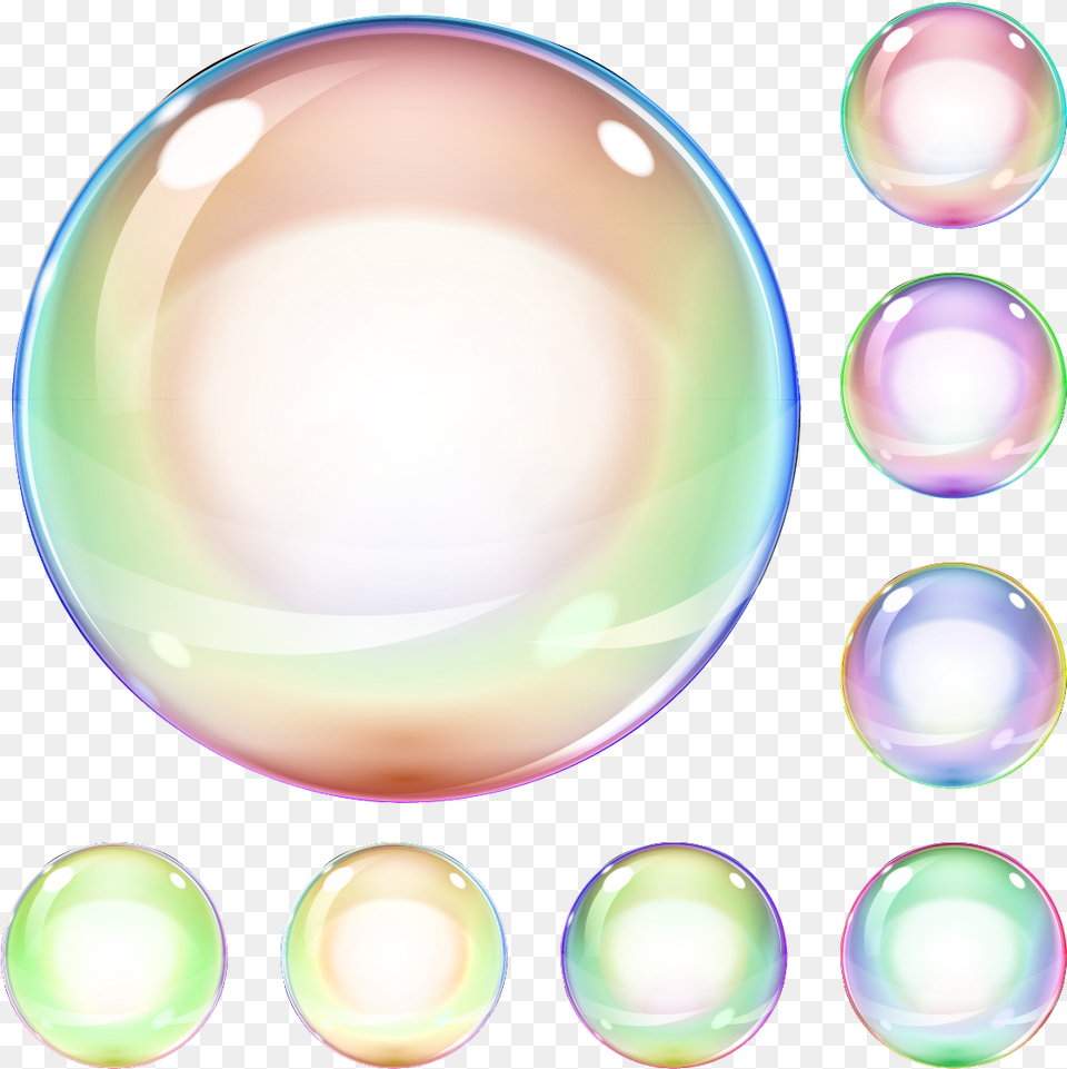 Soap Bubble Color Lighting, Sphere, Accessories, Jewelry Png