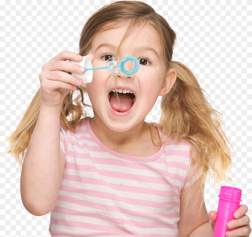 Soap Bubble Girl, Face, Head, Person, Child Free Transparent Png