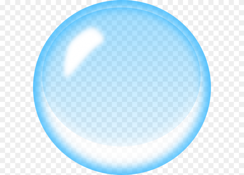 Soap Bubbles Image Blue Bubble, Sphere, Astronomy, Moon, Nature Free Png Download