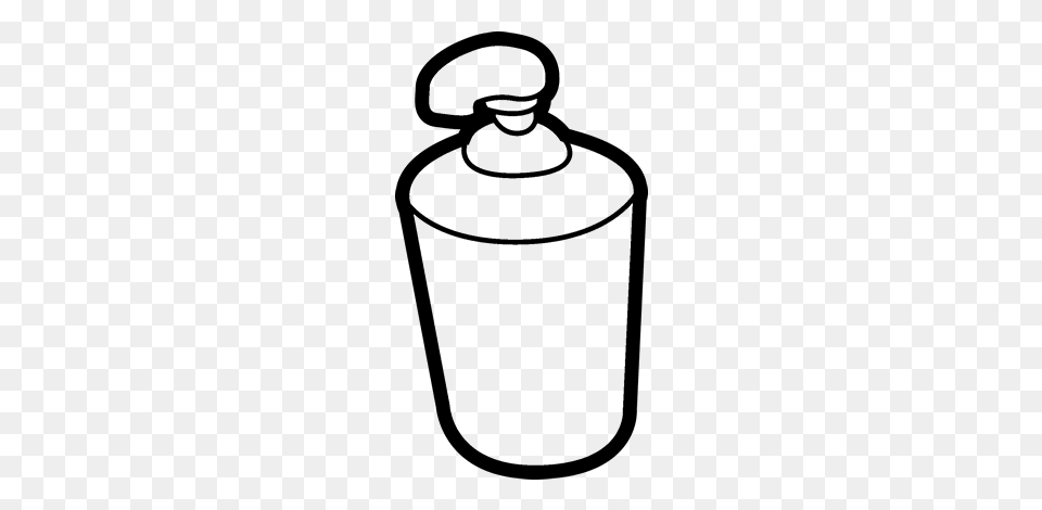 Soap Coloring Pages, Cylinder, Tin, Can, Spray Can Free Transparent Png