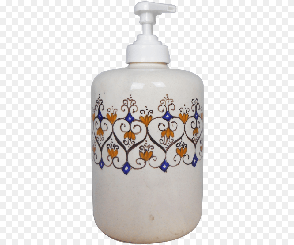 Soap Dispenser Little Hearts Soap Dispenser, Art, Bottle, Lotion, Porcelain Png Image