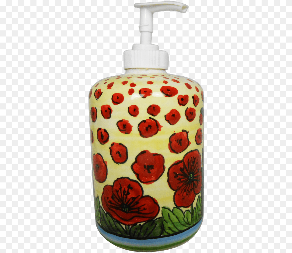 Soap Dispenser Poppies Personal Care, Bottle, Lotion, Birthday Cake, Cake Png