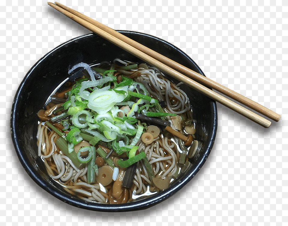 Soba Noodles Is Another Traditional Dish Served During Thukpa, Bowl, Food, Meal, Chopsticks Free Transparent Png