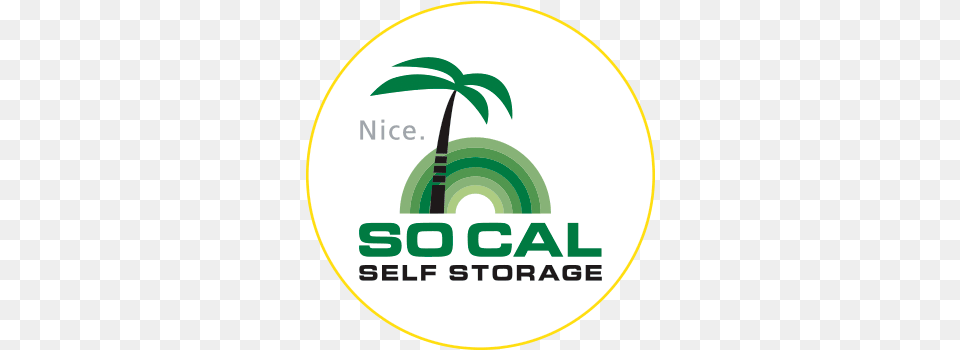 Socal Self Storage Has Clean And Secure Units Vertical, Logo, Plant, Tree, Disk Png Image