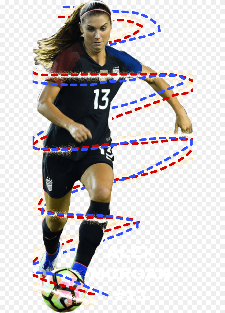 Soccer Alexmorgan Freetoedit Athlete, Adult, Sphere, Person, People Png