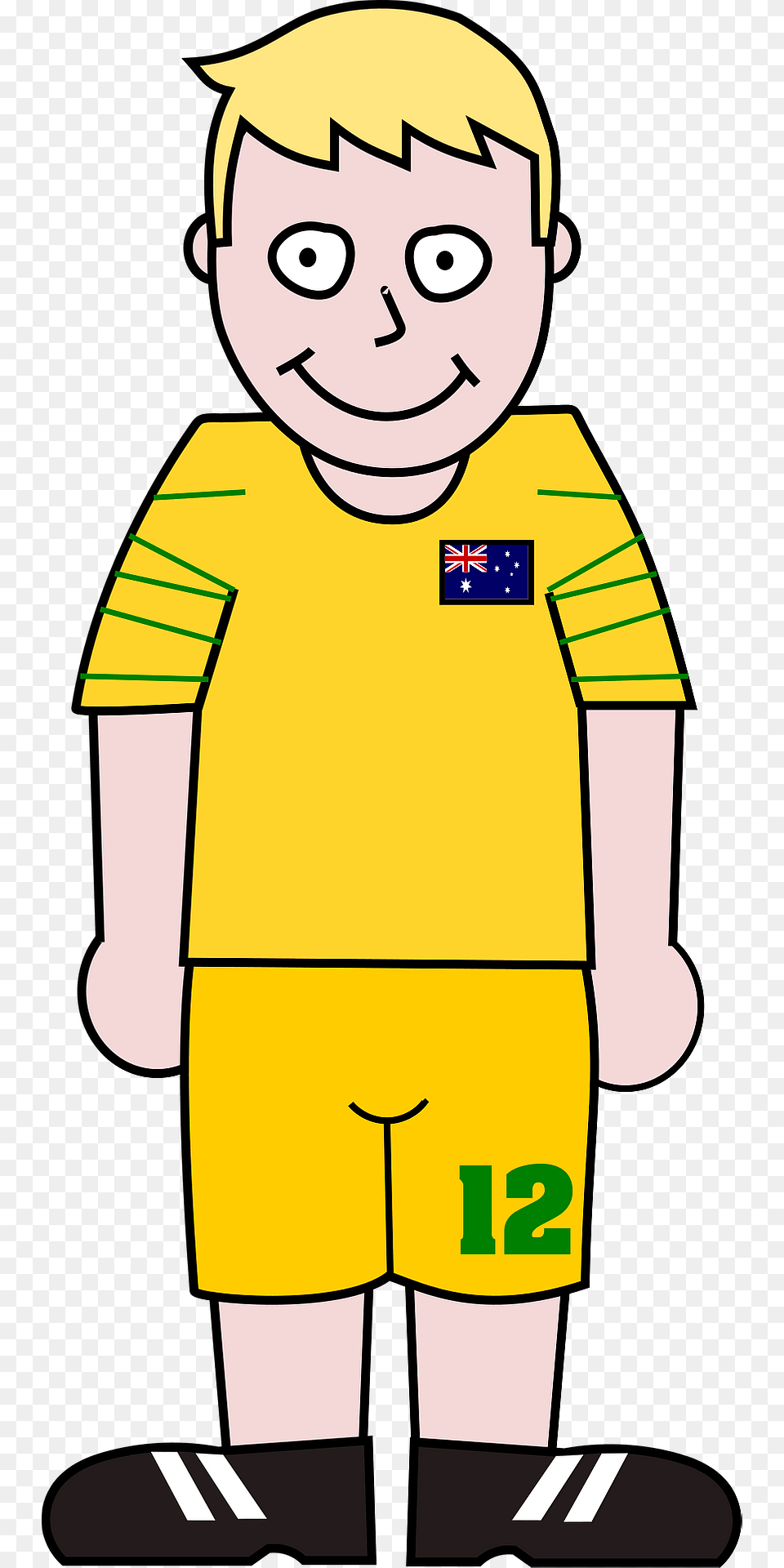 Soccer Australia Clipart, Clothing, Shorts, Baby, Person Free Transparent Png