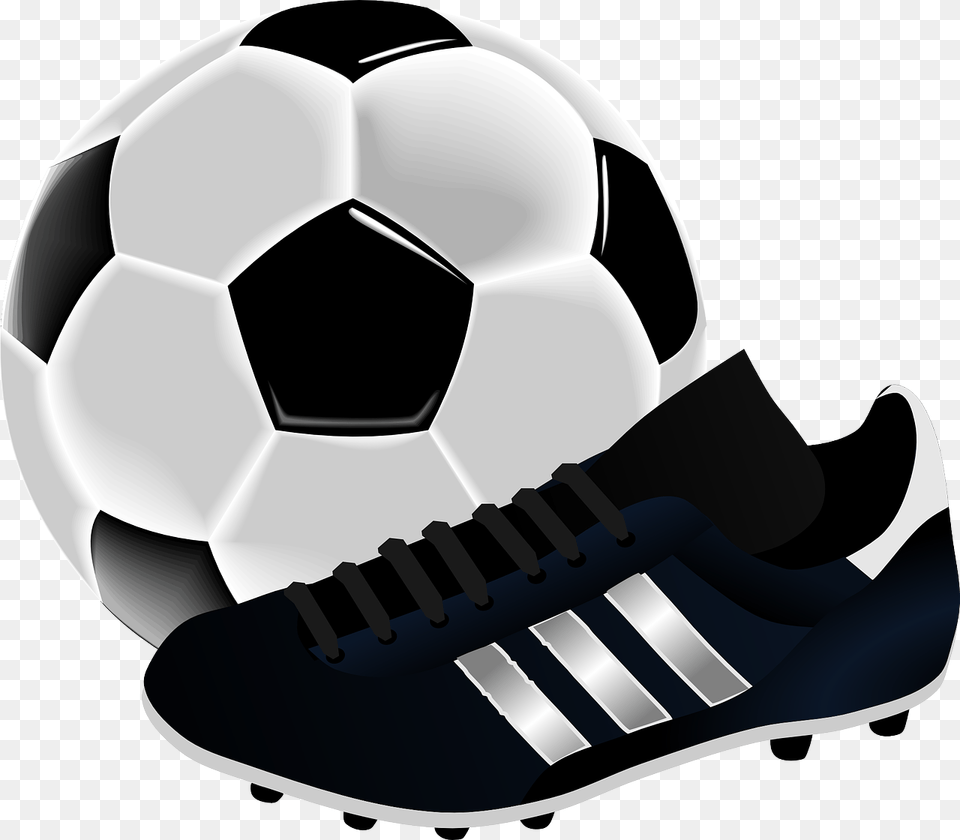 Soccer Ball And Cleats Clipart Clip Art Images, Clothing, Football, Footwear, Shoe Free Png Download