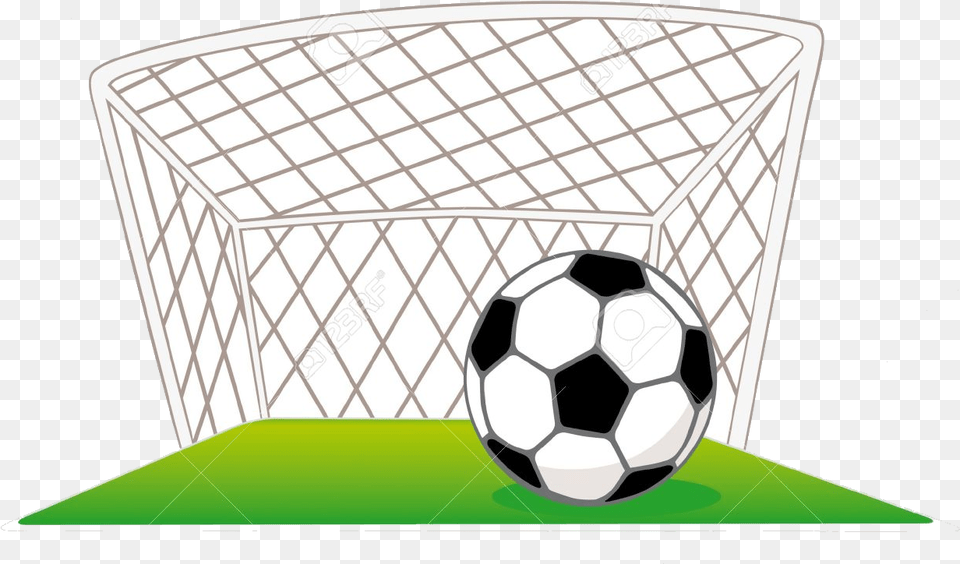 Soccer Ball And Goal Clipart S Soccer Ball In Goal Clipart, Football, Soccer Ball, Sport Png Image