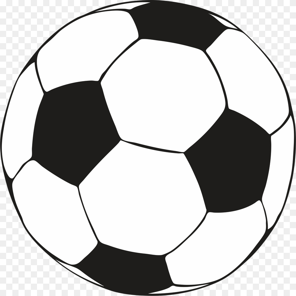 Soccer Ball Black And White Clip Art, Football, Soccer Ball, Sport, Clothing Free Png Download
