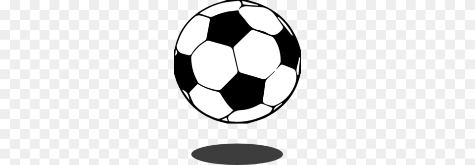 Soccer Ball Clip Art Black And White, Football, Soccer Ball, Sport, Clothing Png Image