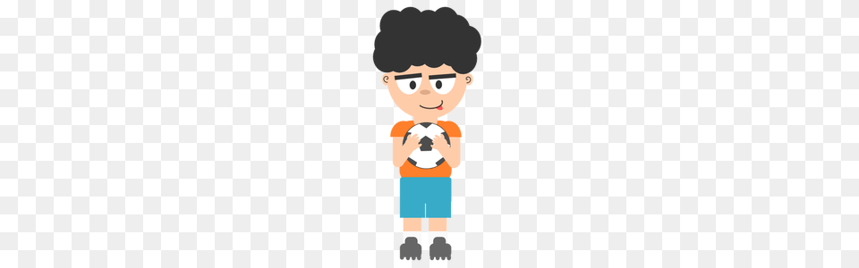 Soccer Ball Clip Art Outline White, Baby, Person, Face, Head Free Transparent Png