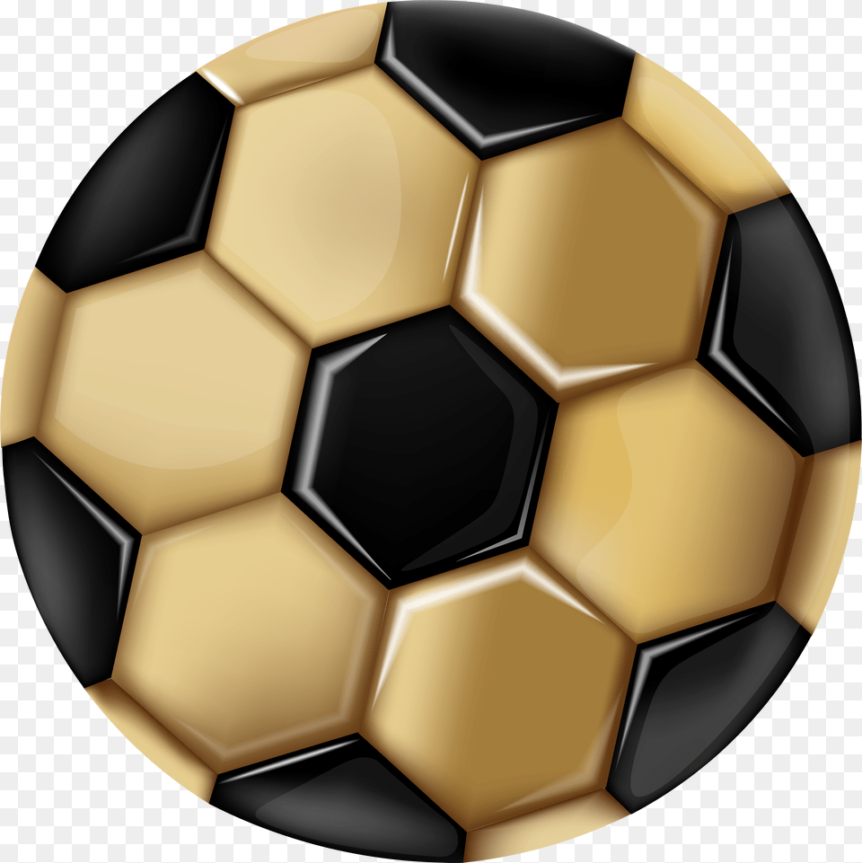 Soccer Ball Gold Gold Soccer Ball Clipart Free Transparent Png