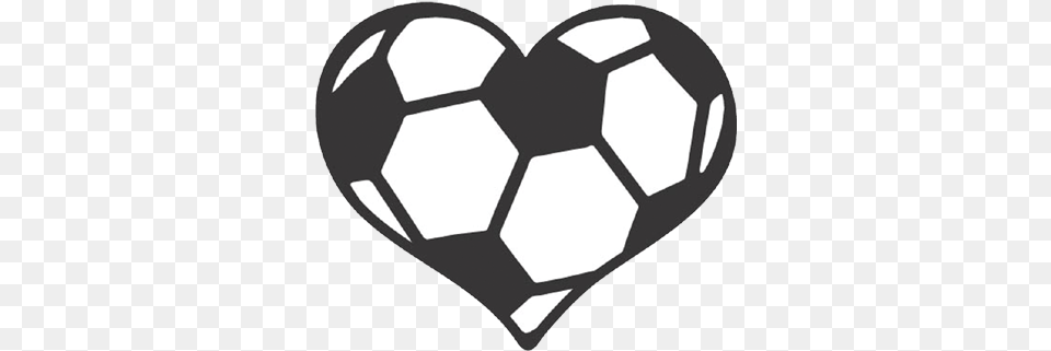 Soccer Ball Heart Decal Soccer Ball Heart Svg, Football, Soccer Ball, Sport Free Png Download