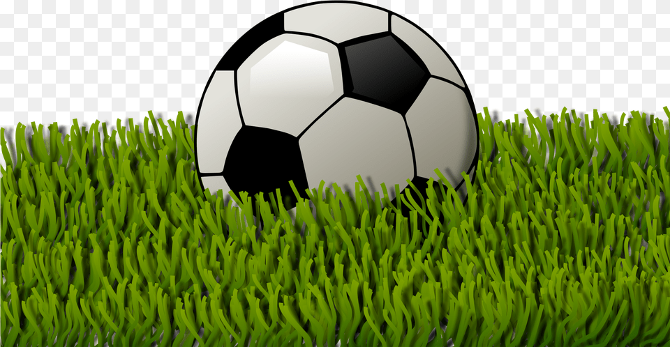 Soccer Ball On Grass Clipart, Football, Soccer Ball, Sport, Ammunition Png