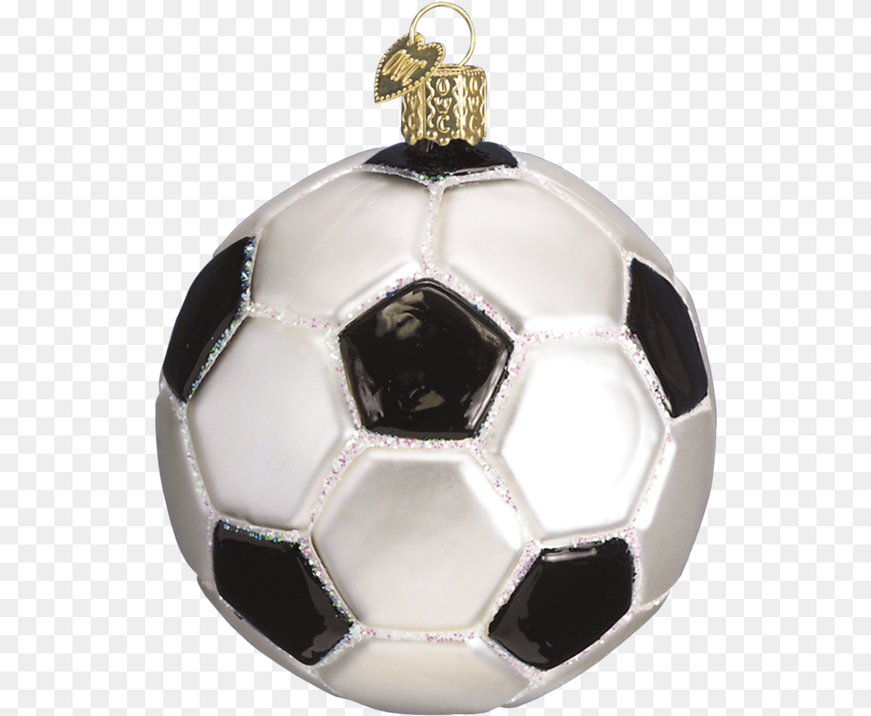 Soccer Ball Ornament Old World Christmas On Its Ornamental Esferas De Futbol, Football, Soccer Ball, Sport, Accessories Free Png