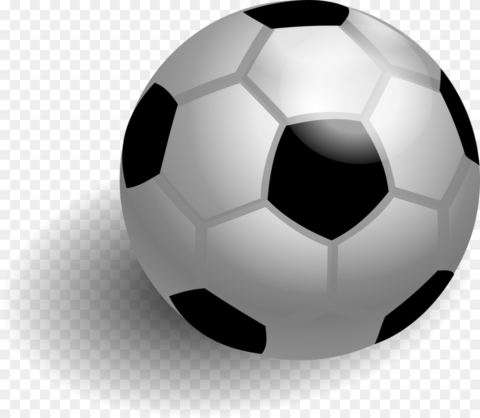 Soccer Ball With Shadow And Vector Clipart Soccer Ball With Shadow, Football, Soccer Ball, Sport, Ammunition Free Transparent Png