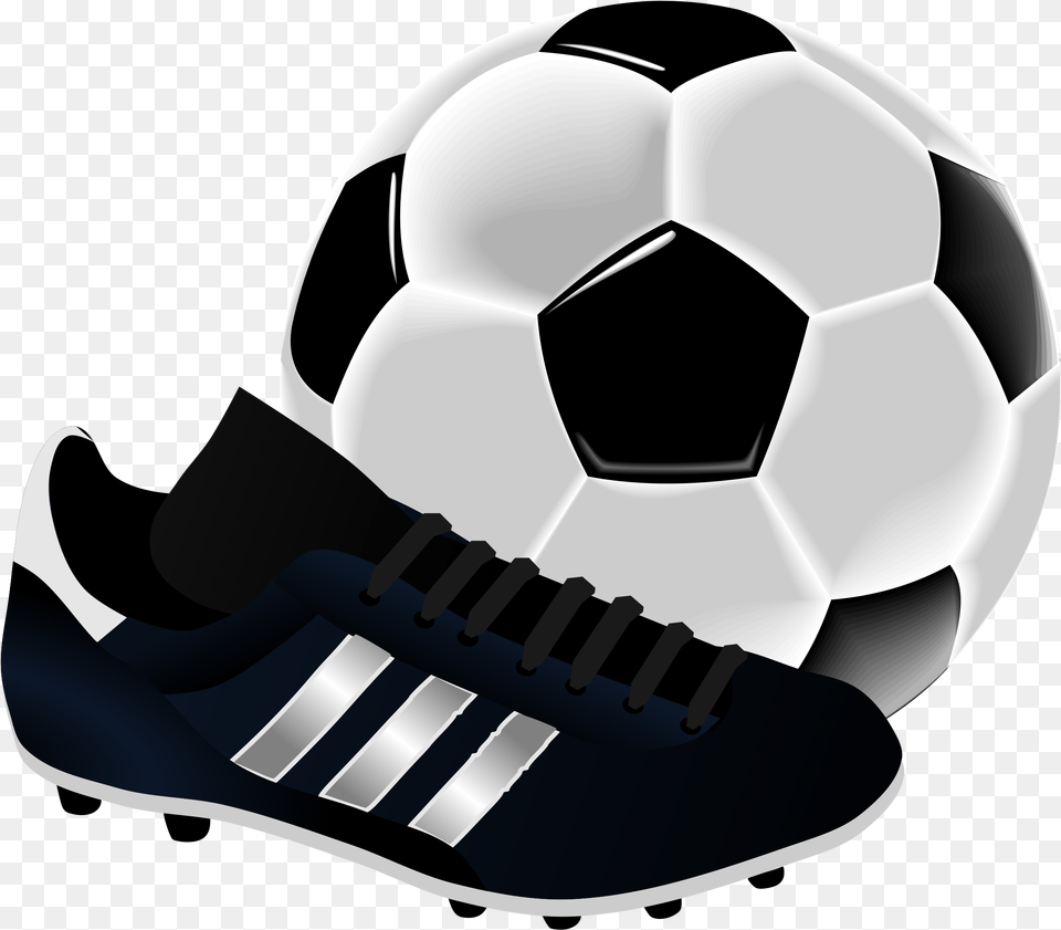 Soccer By Gnokii Soccer Ball And Shoe, Soccer Ball, Sneaker, Sport, Footwear Png