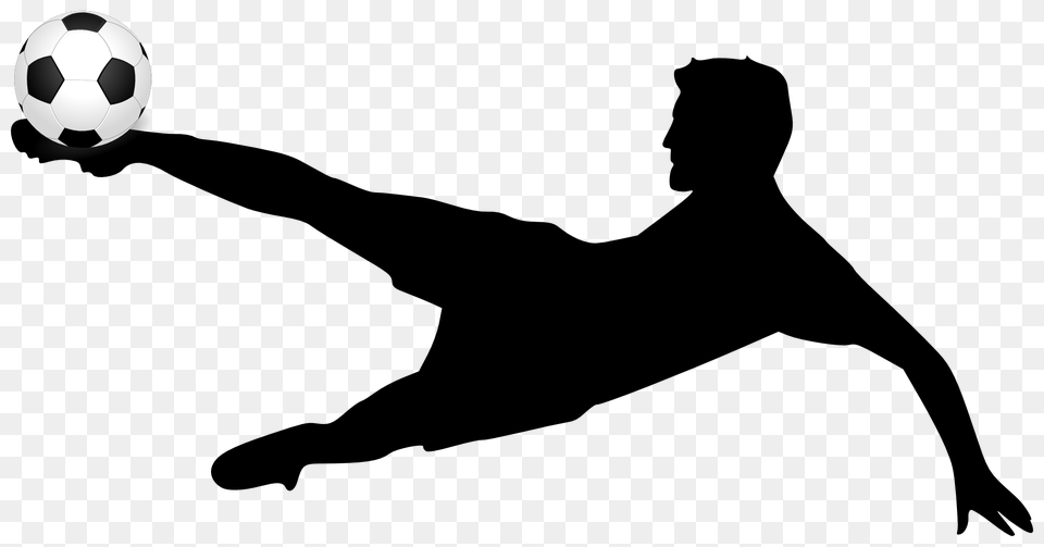 Soccer Clip, Person, Kicking, Adult, Man Free Transparent Png