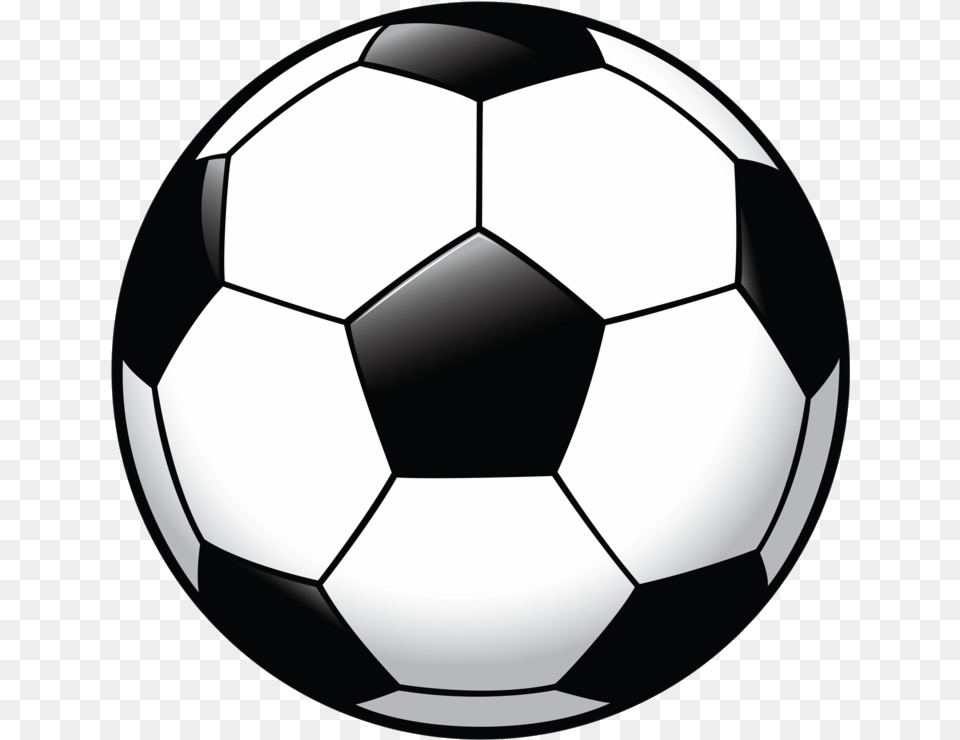 Soccer Clipart Party Pelota De Futbol Plana Transparent Soccer Ball Clipart, Football, Soccer Ball, Sport Png